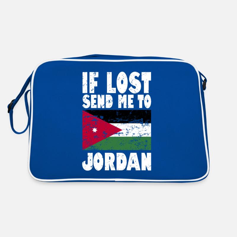 Drapeau de Jordanie Sac Retro