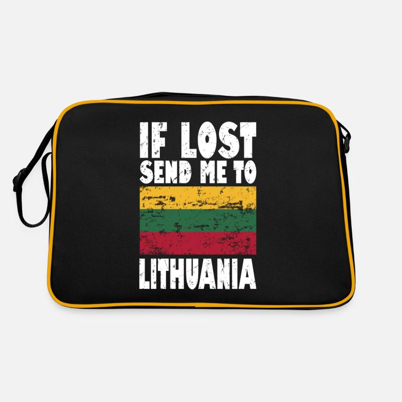Drapeau de la Lituanie Sac Retro