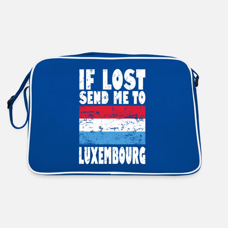 Drapeau luxembourgeois Sac Retro