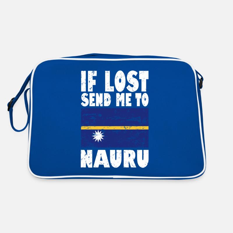 Drapeau de Nauru Sac Retro