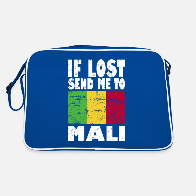 Slogan du drapeau du Mali Sac Retro