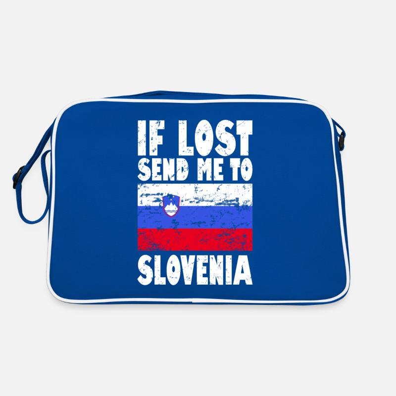 Drapeau de la Slovénie Sac Retro