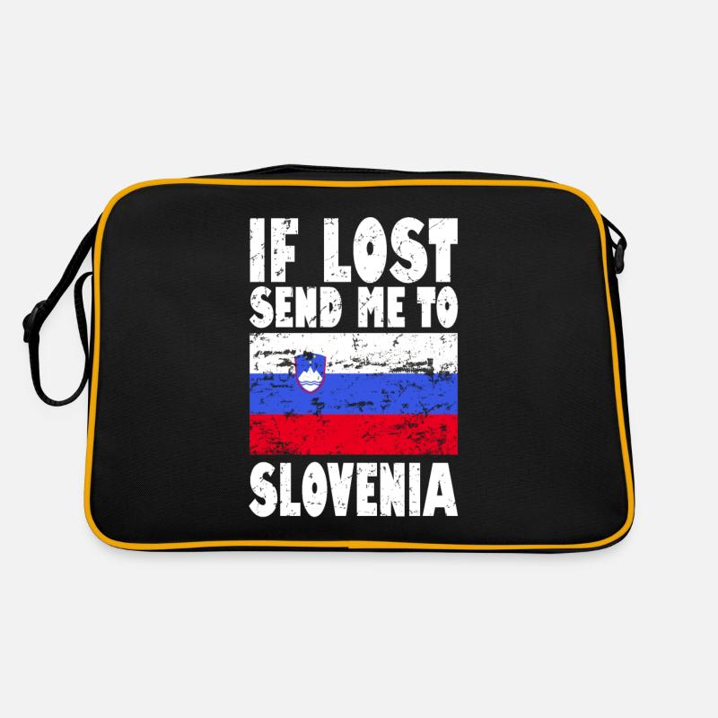 Drapeau de la Slovénie Sac Retro