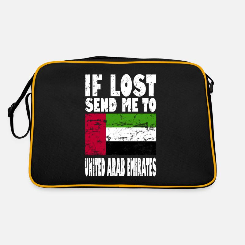 Drapeau des Émirats arabes unis Sac Retro