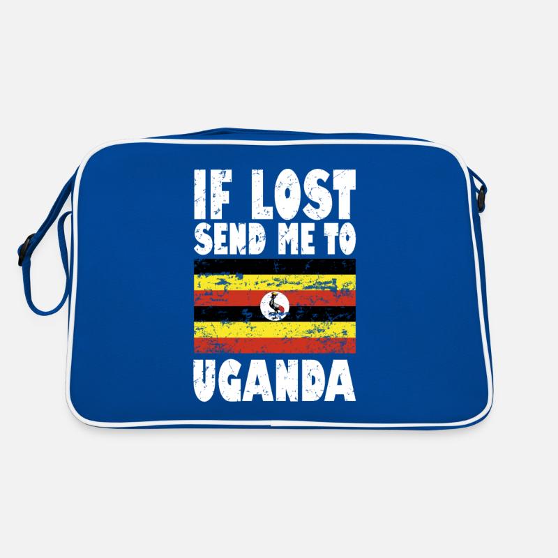 Drapeau de l’Ouganda Sac Retro