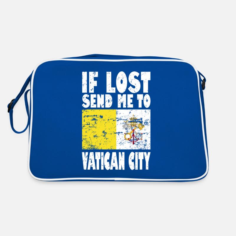 Drapeau de la Cité du Vatican Sac Retro