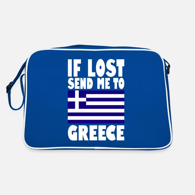 Drapeau de la Grèce Sac Retro