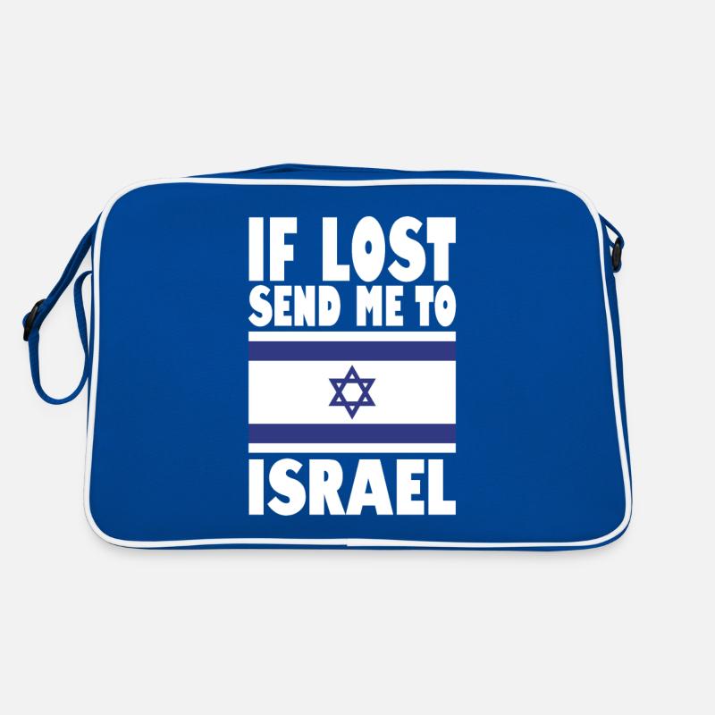 Dicton du drapeau Isreal Sac Retro
