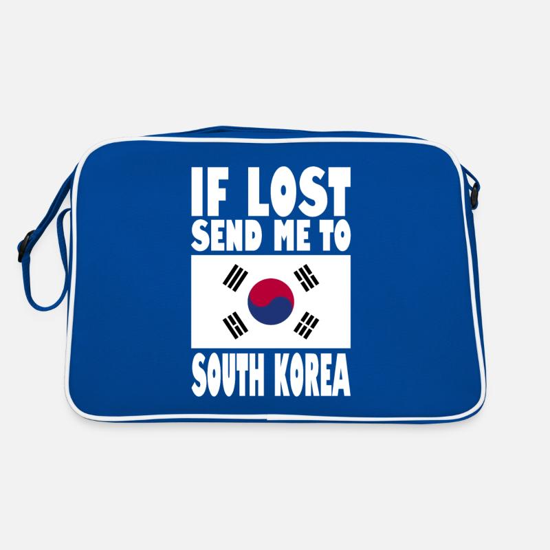 Drapeau de la Corée du Sud Sac Retro