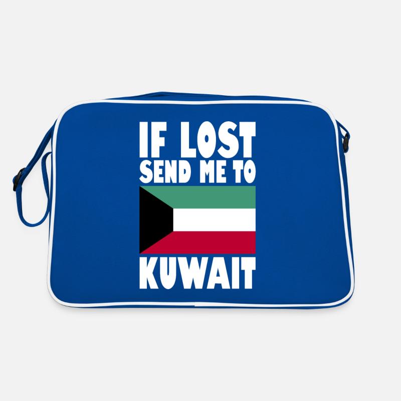Drapeau du Koweït Sac Retro