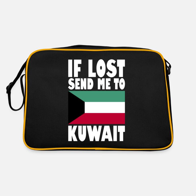 Drapeau du Koweït Sac Retro