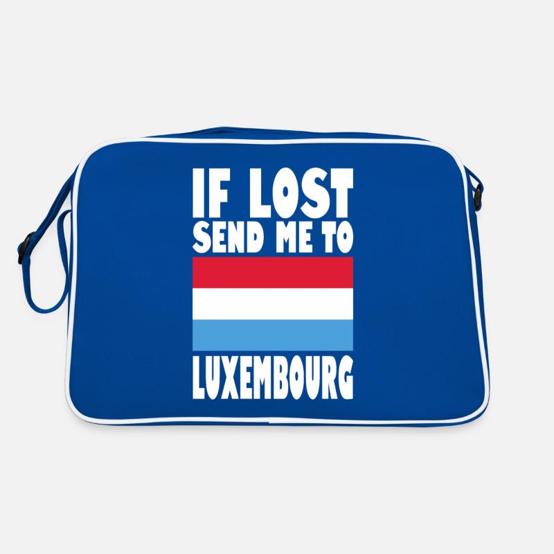 Drapeau luxembourgeois Sac Retro
