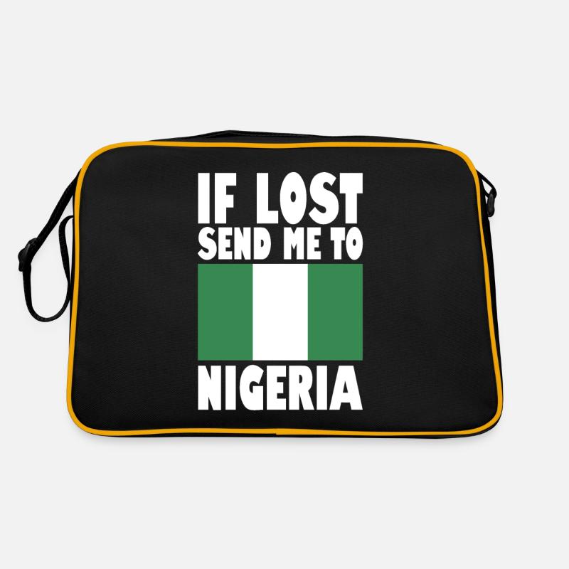 Drapeau du Nigeria Sac Retro