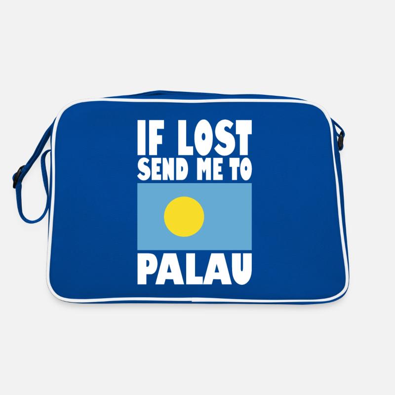 Dicton du drapeau des Palaos Sac Retro