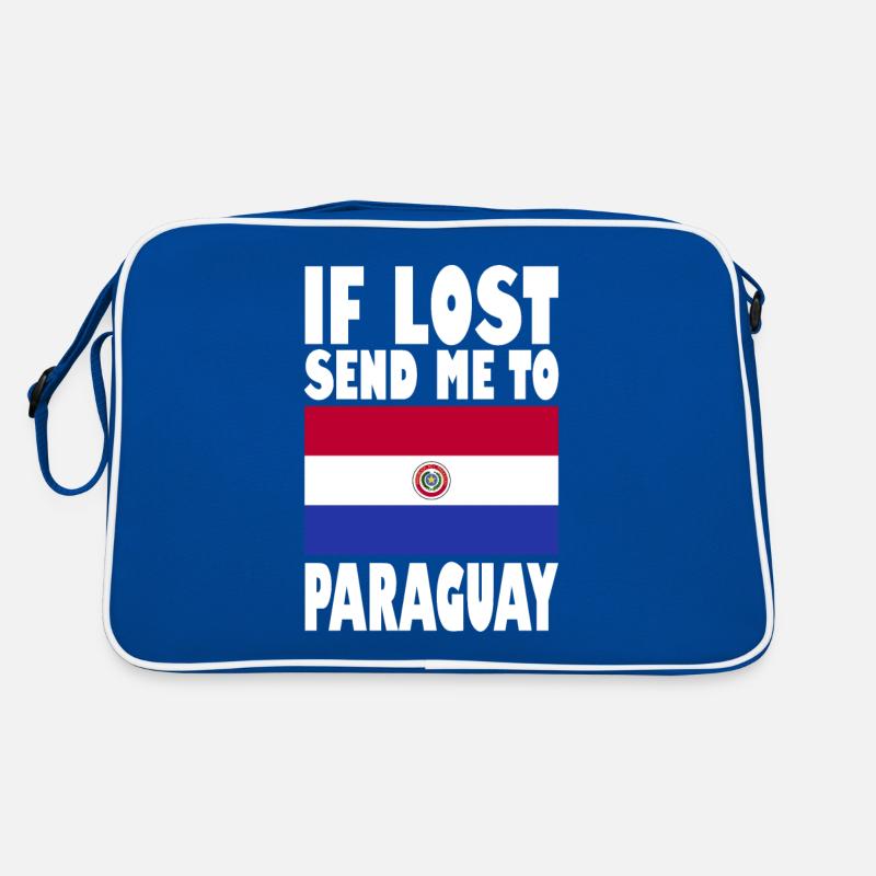 Drapeau du Paraguay Sac Retro