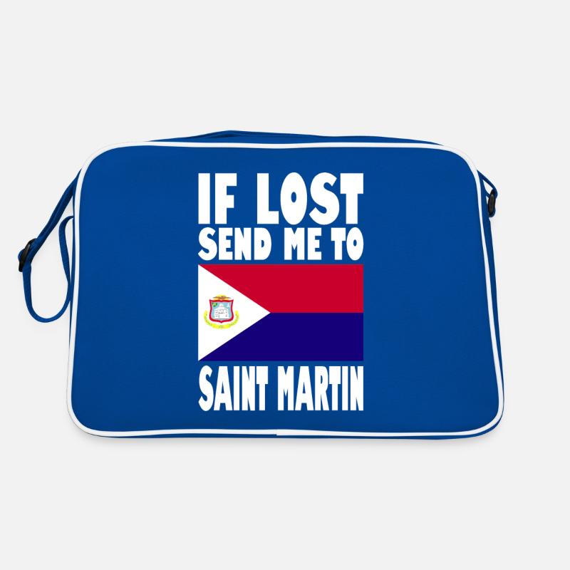 Drapeau Saint-Martin Sac Retro