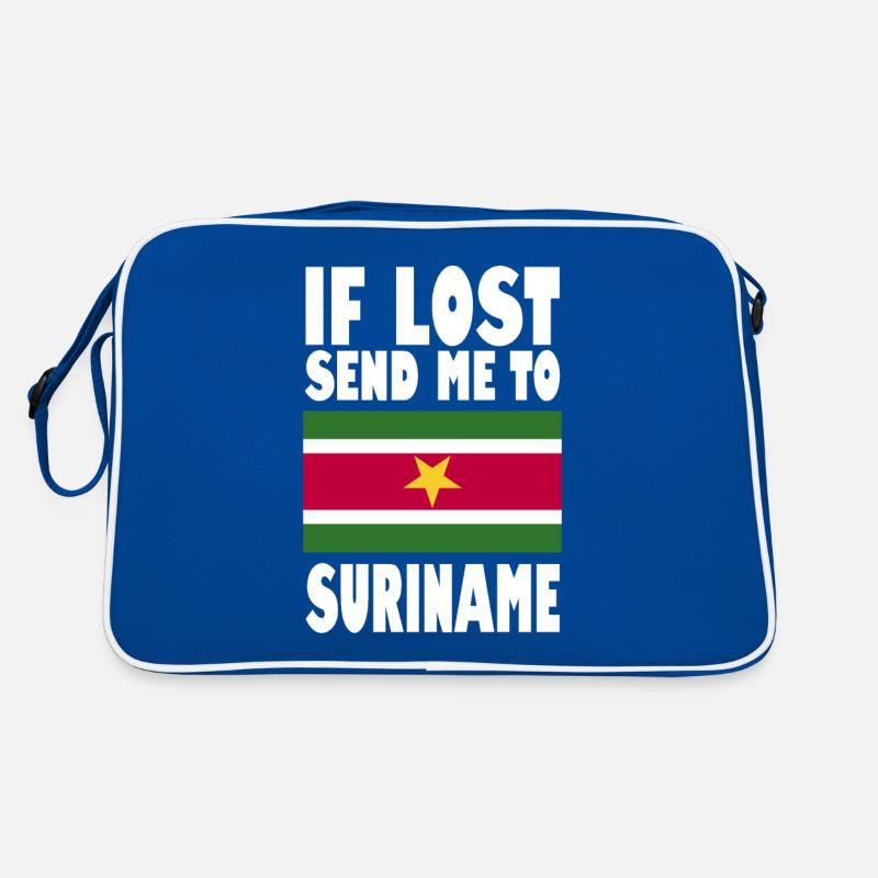 Dicton du drapeau du Suriname Sac Retro