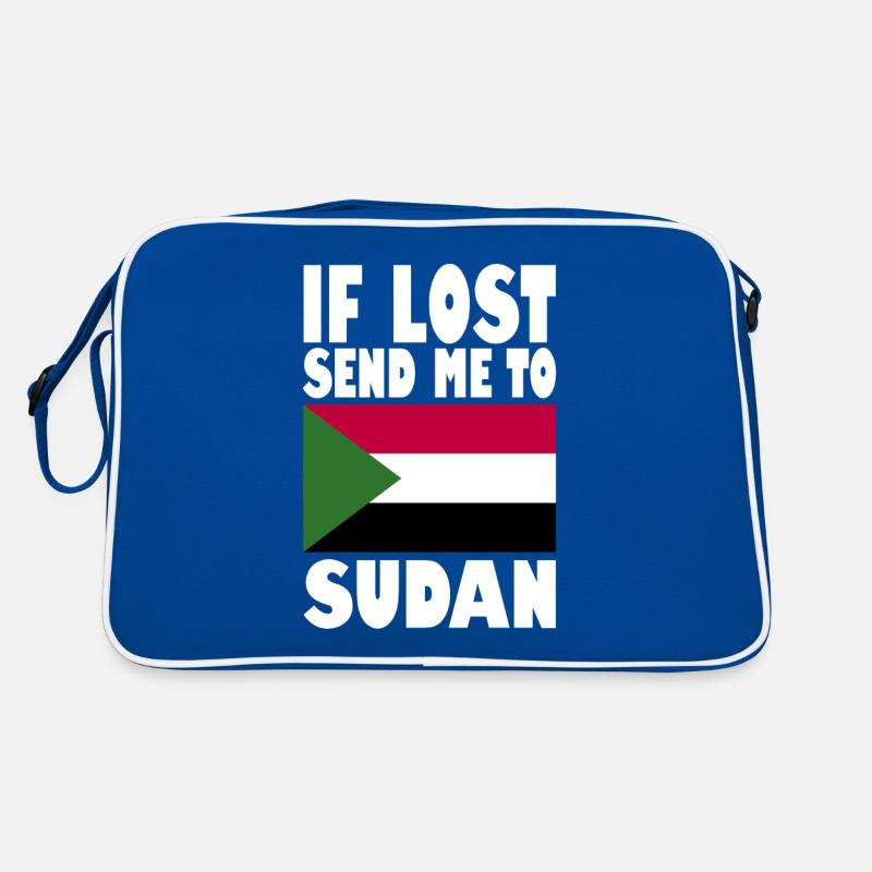 Drapeau du Soudan Sac Retro