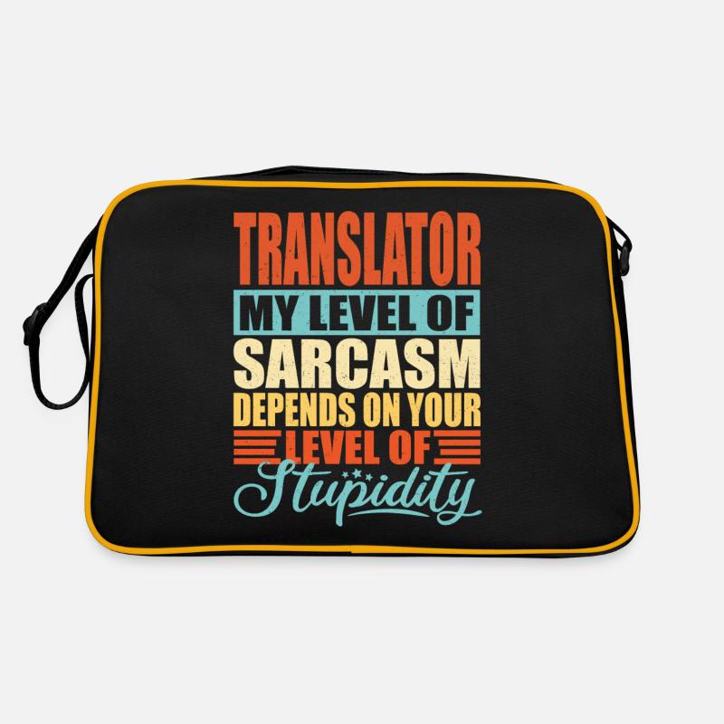 Translator sarcasm Retro Bag