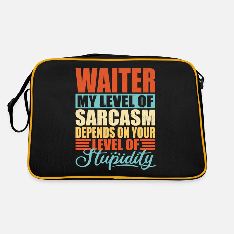 Waiter Saying Waiter Gift Retro Bag