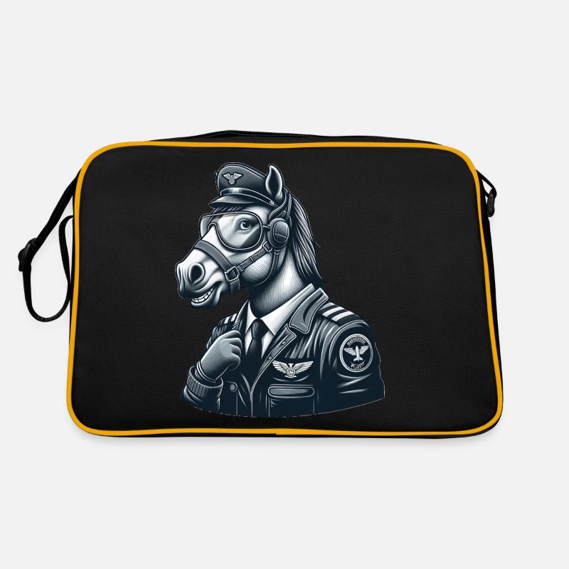 Pilote de cheval mignon Sac Retro