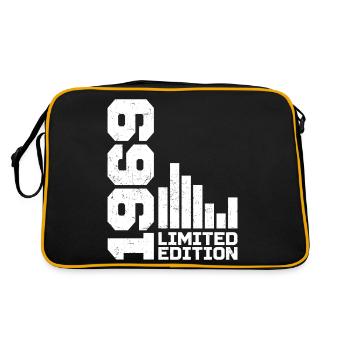 Vintage, 1969, Cadeau d’anniversaire, 1969, Année 1969 - Sac Retro - noir/or - Dos