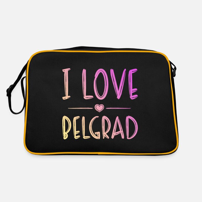 J’aime Belgrade Sac Retro