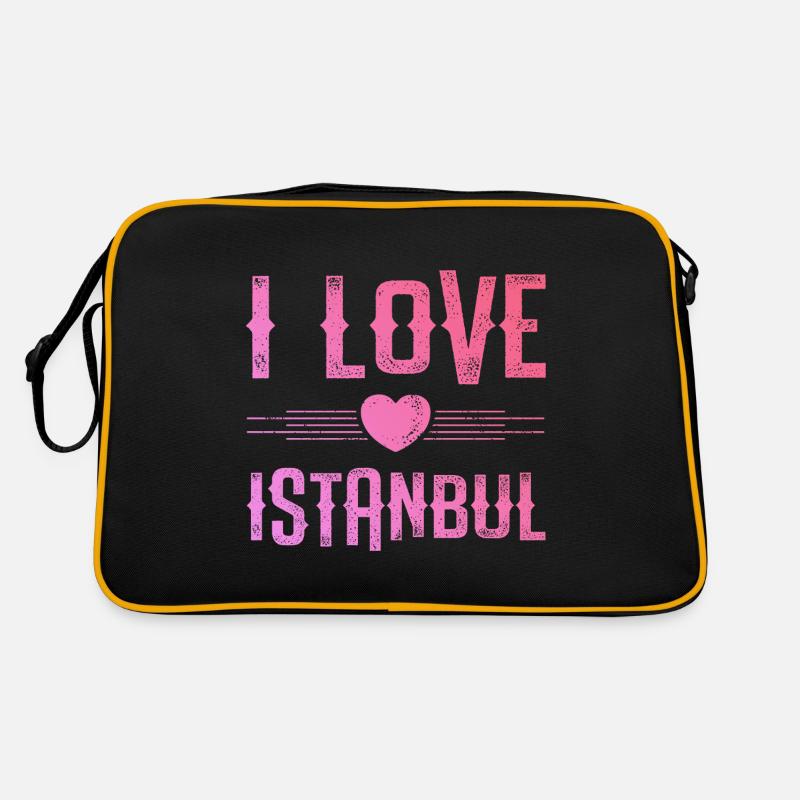 J’aime Istanbul Sac Retro