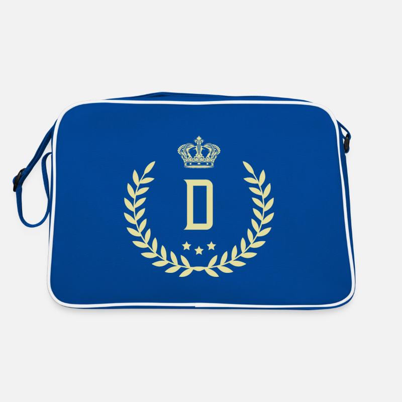 D Couronne de lettres Sac Retro