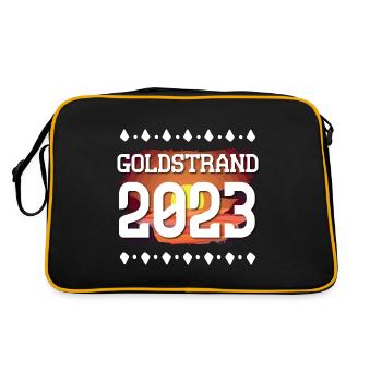 Sables d’or 2023 (Garantie du prix le plus bas) - Sac Retro - noir/or - Dos