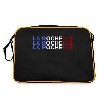 LA ROCHELLE FRANCE - Sac Retro - noir/or - Dos