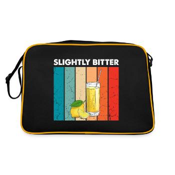 Limonade Limonade Limonade Limonade Stand Design - Sac Retro - noir/or - Dos