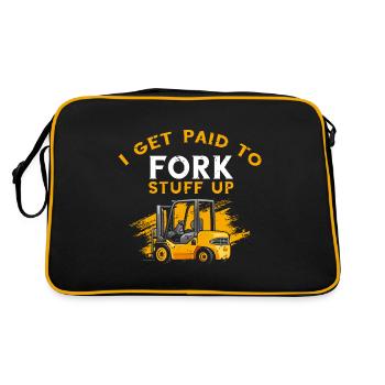 Magasiniers et magasiniers pour chariots élévateurs - Sac Retro - noir/or - Dos