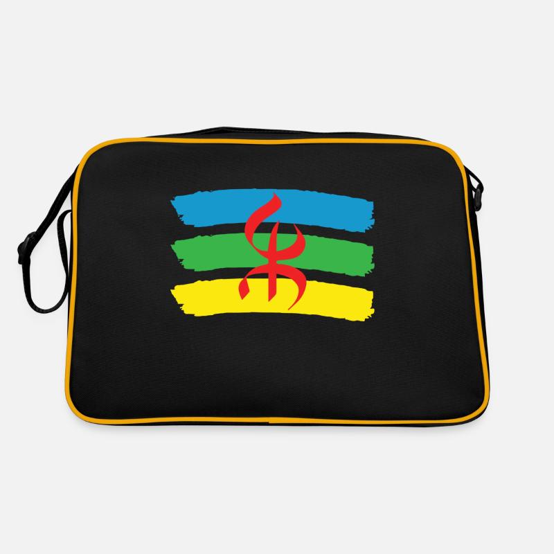DRAPEAU AMAZIGH BERBERE YIFINAGH Sac Retro