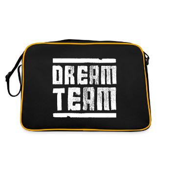 dream team - Retro Bag - black/gold - Back