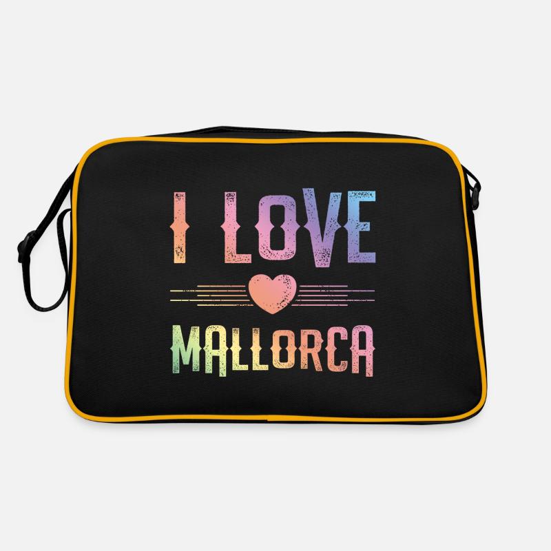 J’aime Majorque Sac Retro
