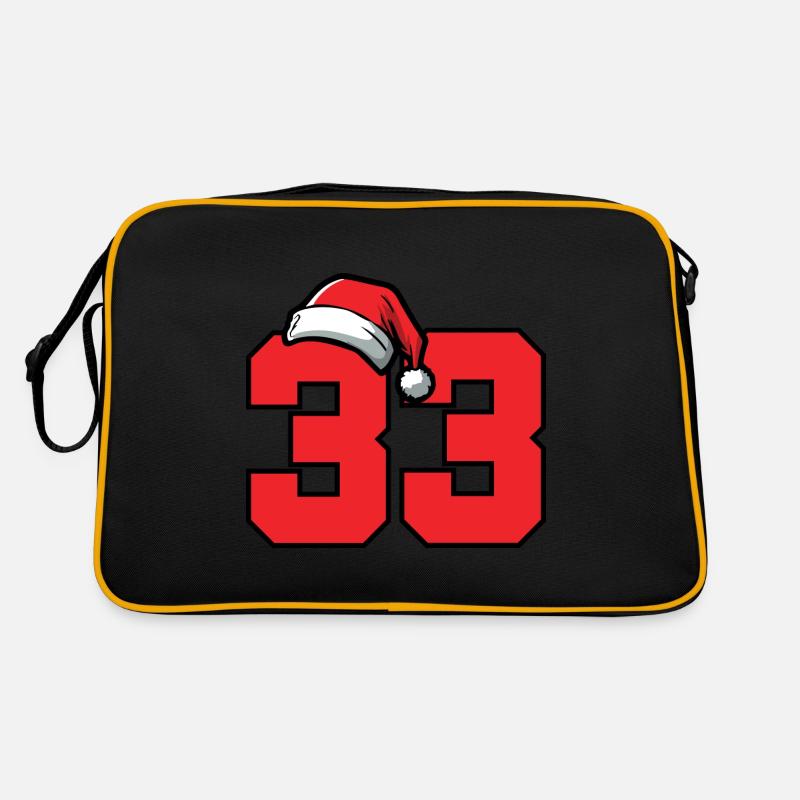 33 Numéro Noël Sac Retro
