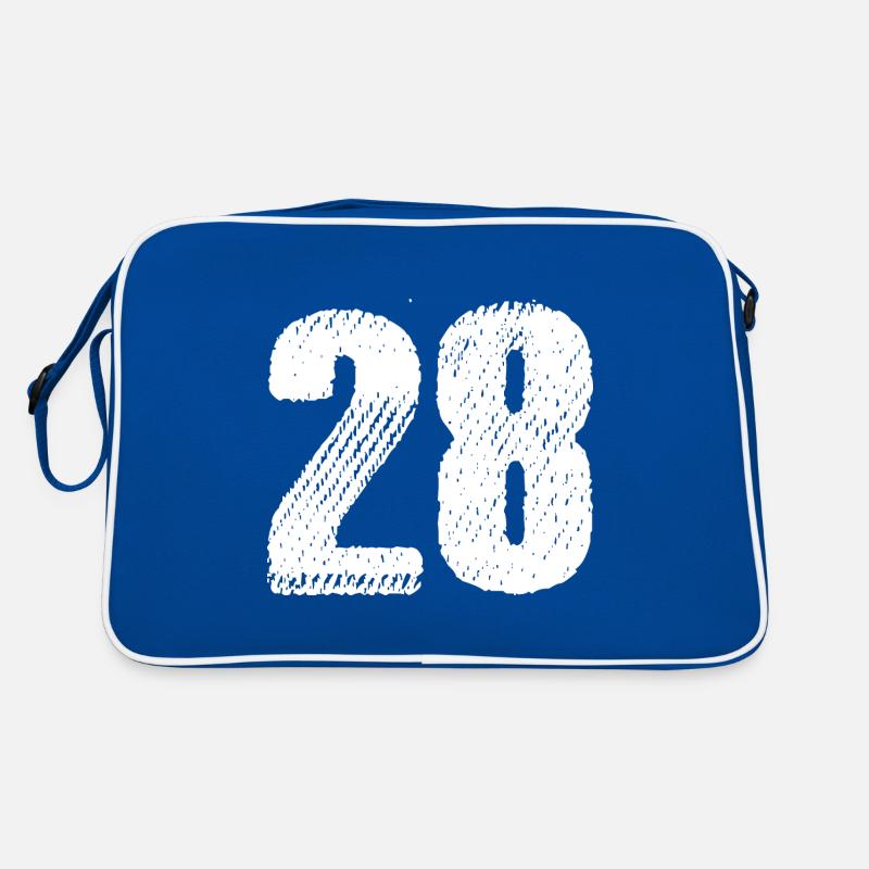 Maillot numéro 28 Sac Retro