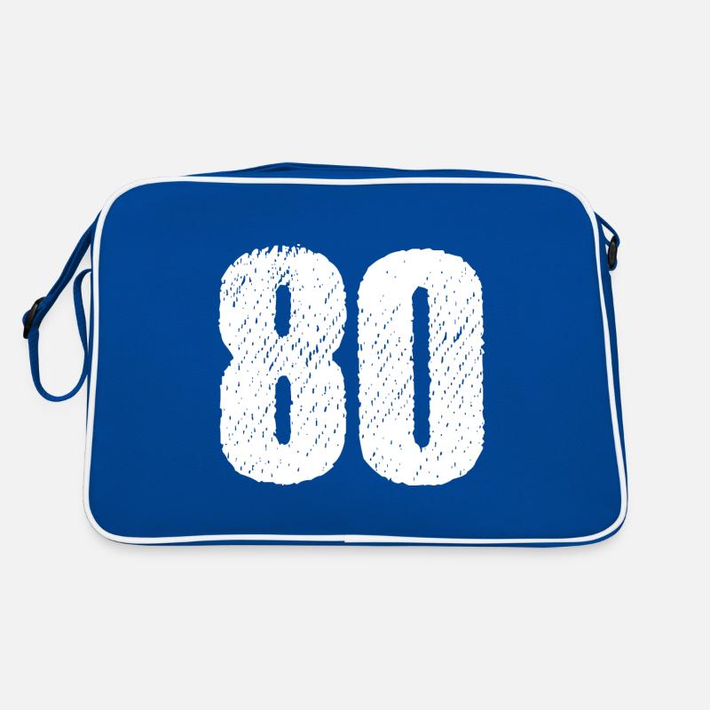80 number jersey Retro Bag