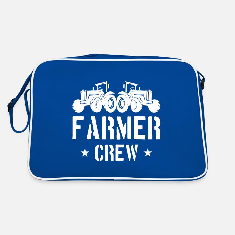 Farmer Crew Tractor Bauer Retro Bag