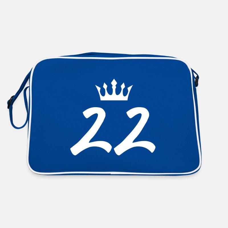 22 Couronne de numéros Sac Retro
