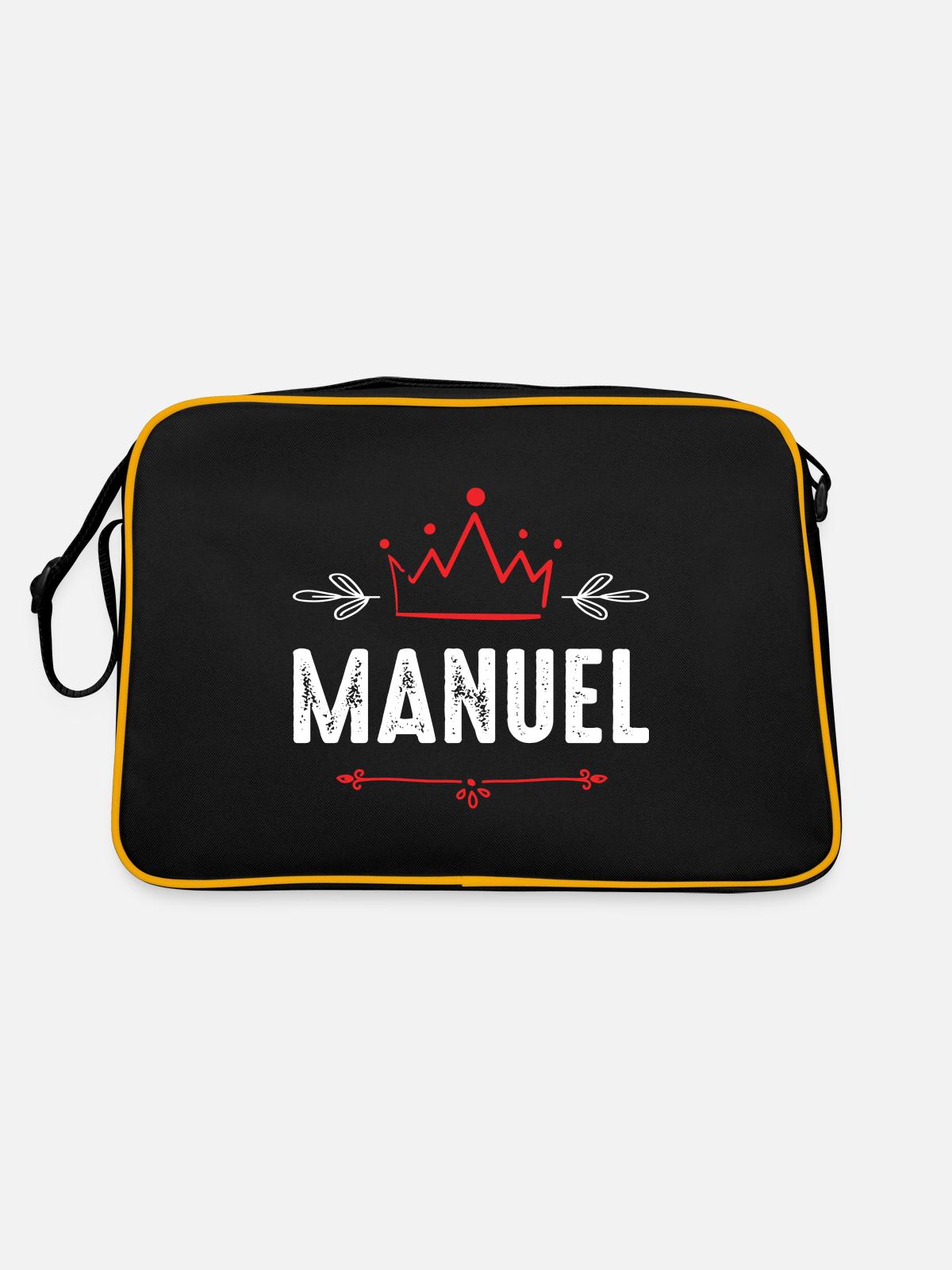 Cécile - Sac Retro - noir/or - Dos