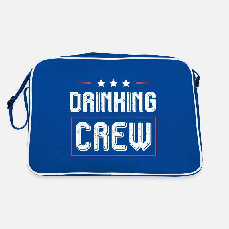 Drinking Crew Retro Tasche