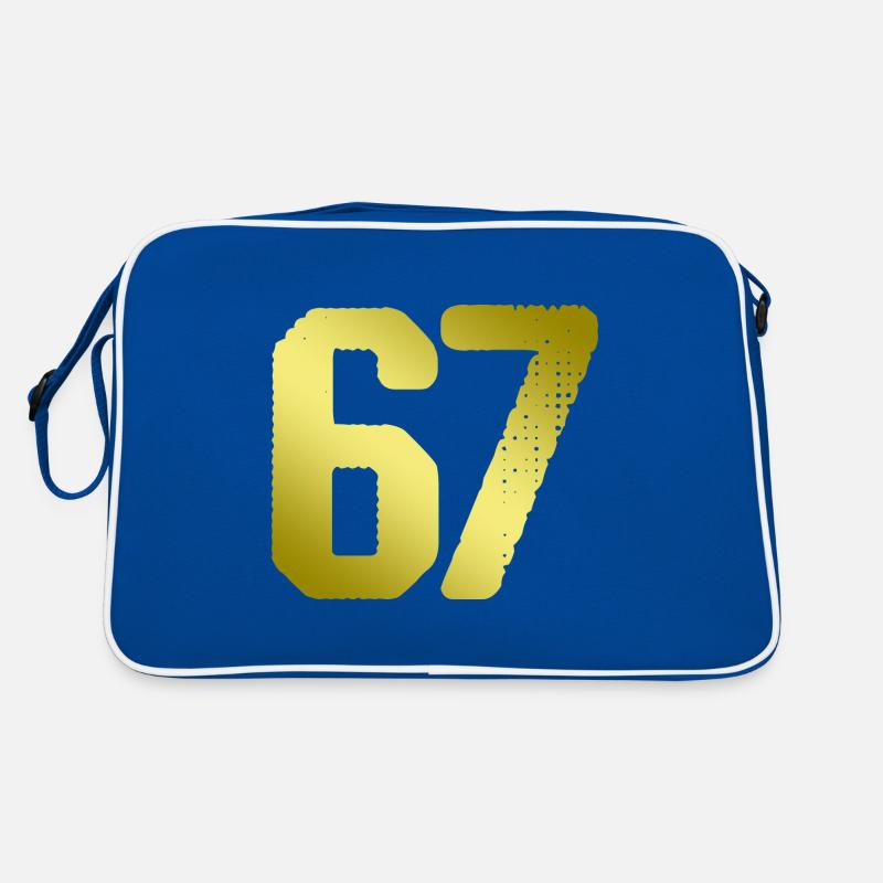 67 number jersey Retro Bag