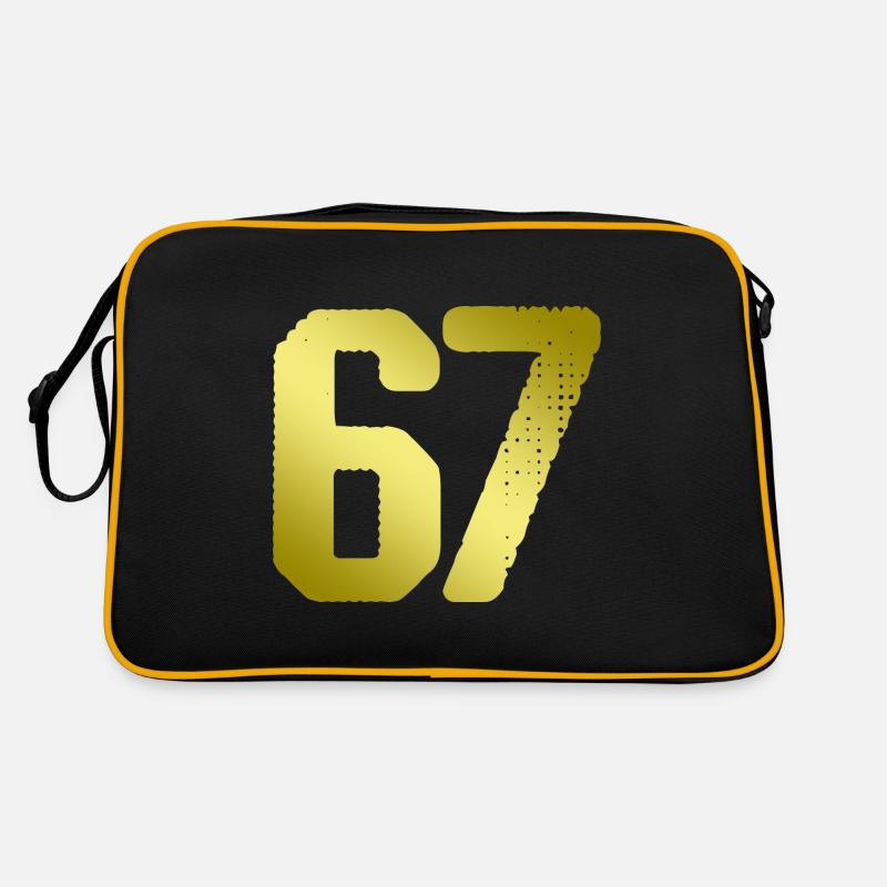 maillot numéro 67 Sac Retro