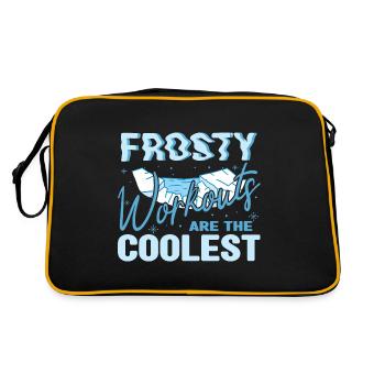 Les séances d’entraînement givrées à l’eau glacée sont le cadeau le plus cool - Sac Retro - noir/or - Dos