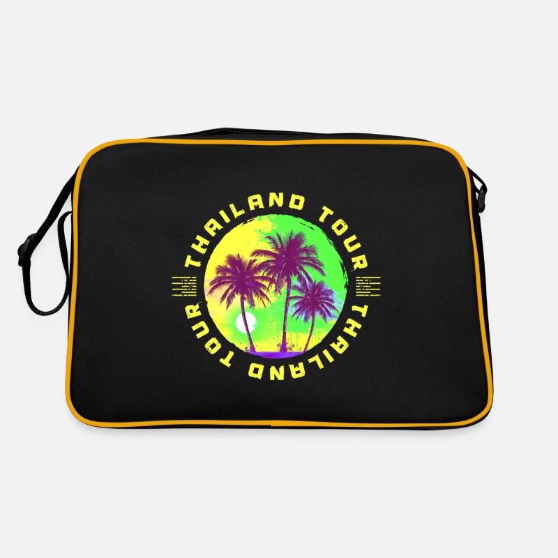 Vacances en Thaïlande Palm Tree Sac Retro