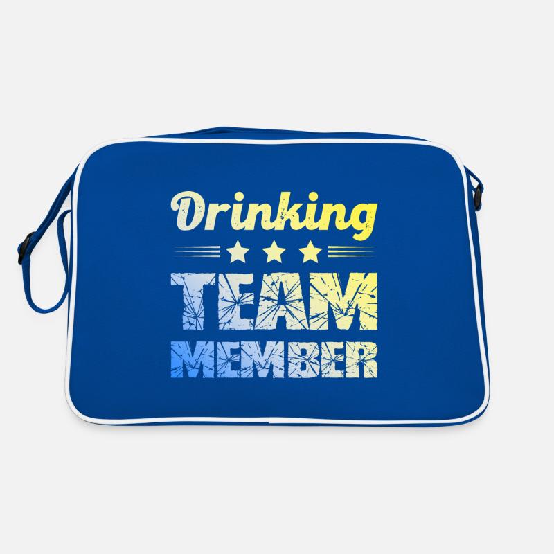 Drinking Team Retro Tasche