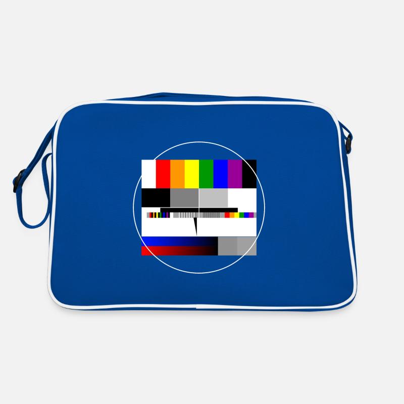 PRIDE Test Image Rainbow Retro Bag