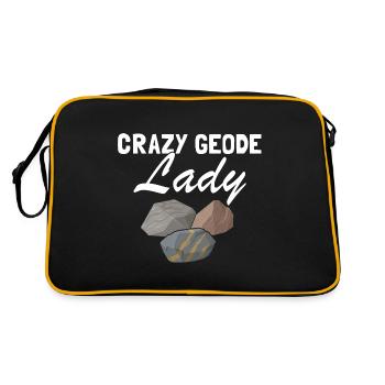 Rock Research and Quartz Rock Design - Retro Bag - black/gold - Back